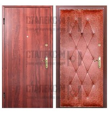 Металлическая дверь Винилискожа - Ламинат -1